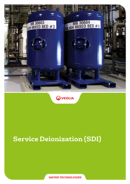 Service Deionization (SDI)