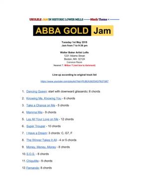 ABBA Gold Songbook