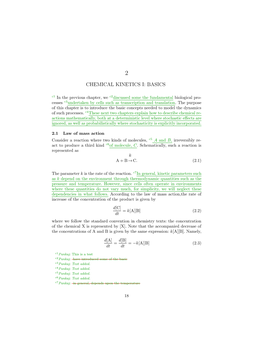 Chemical Kinetics I: Basics