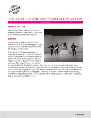 The Beatles and American Segregation Overview