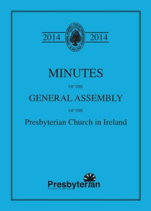 Minutes of the General Assembly 2014