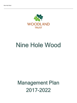 Nine Hole Wood