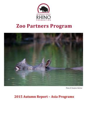 Zoo Partners Program