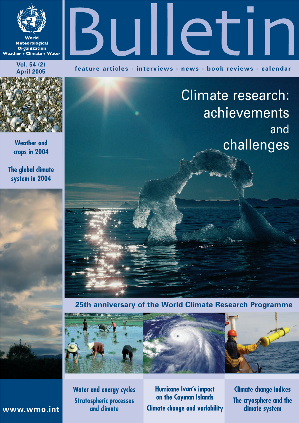 WMO Bulletin, Volume 54, No. 2: April 2005