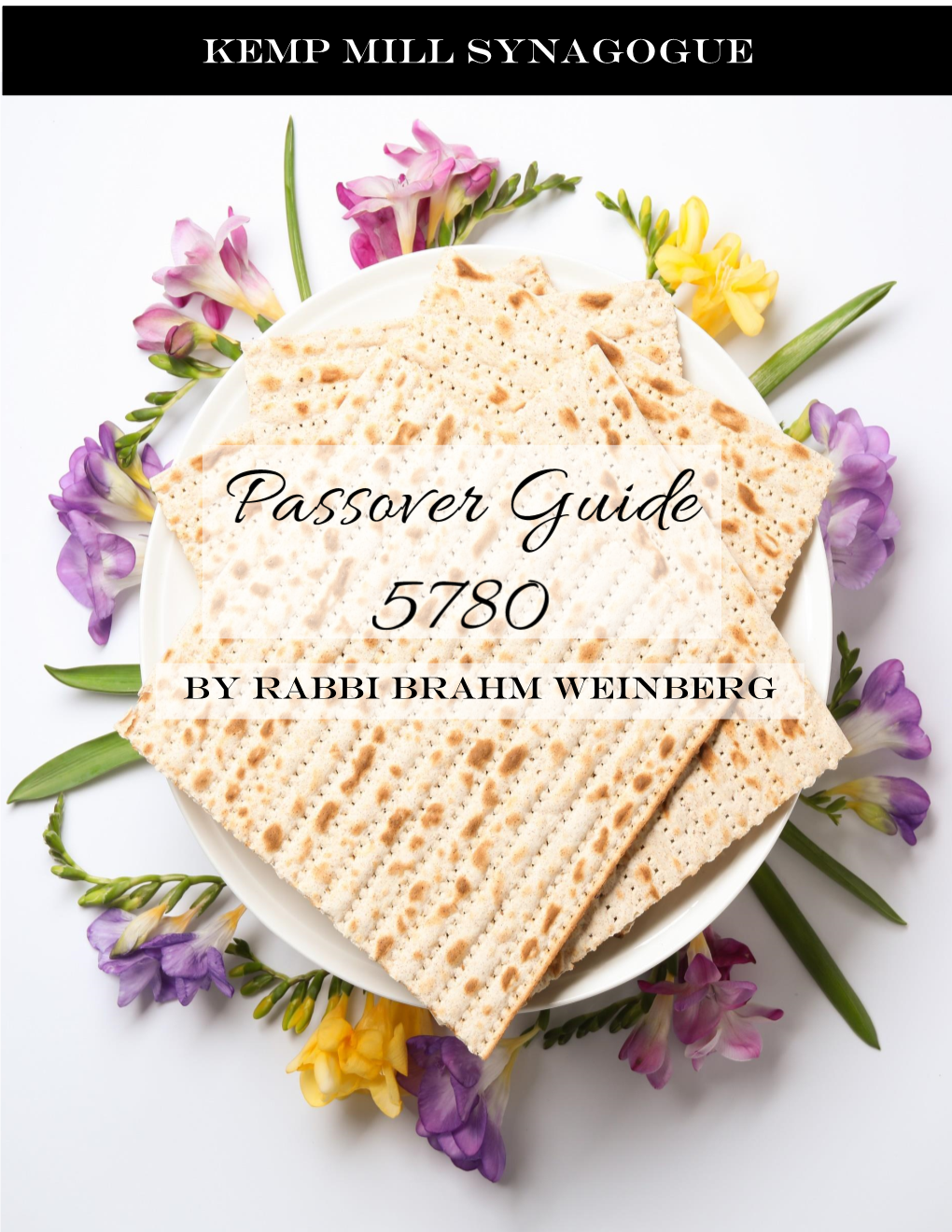 Kemp Mill Synagogue Pesach Guide 5777