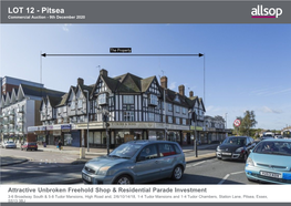 Pitsea Commercial Auction - 9Th December 2020