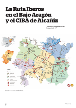 La Ruta Iberos En El Bajo Aragón Y El CIBA De Alcañiz