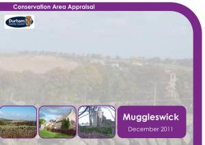 Muggleswick County Durham DH1 5UL December 2011 Tel: 0191 383 4196