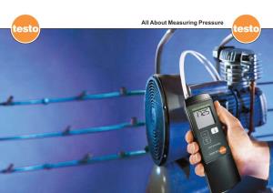 All About Measuring Pressure
