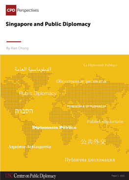 Singapore and Public Diplomacy