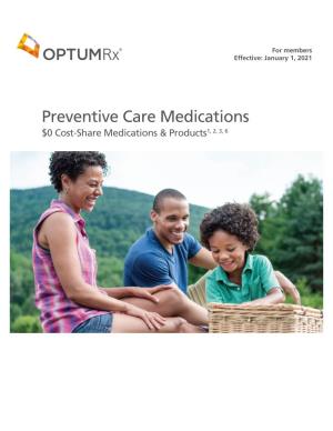 Optumrx Preventive Care Medications