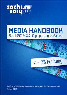 Sochi 2014 Olympic Winter Games