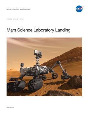 Mars Science Laboratory Landing
