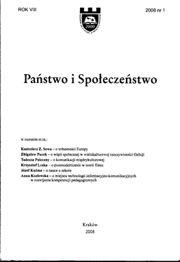 Państwo I Społeczeństwo