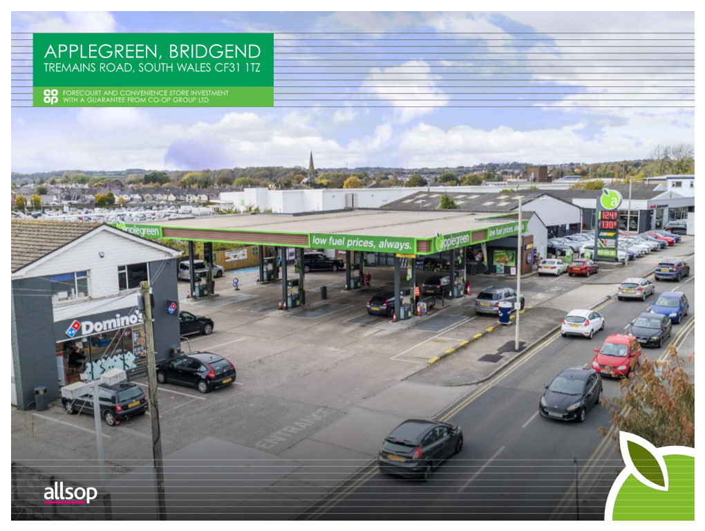 Applegreen, Bridgend Tremains Road, South Wales Cf31 1Tz