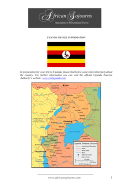 Uganda Country Information