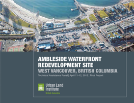 Ambleside Waterfront Redevelopment Site