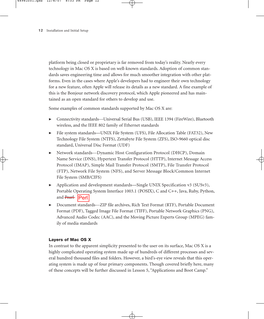 Platform Being Closed Or Proprietary Is Far Removed from Today's Reality. Nearly Every Technology in Mac OS X Is Based on Well