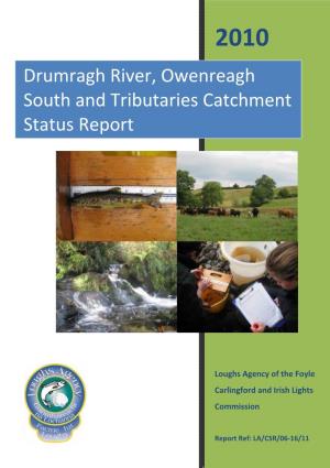 DRUMRAGH RIVER, OWENREAGH SOUTH and TRIBUTARIES CATCHMENT STATUS REPORT Drumragh River