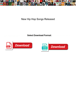 New Hip Hop Songs Released