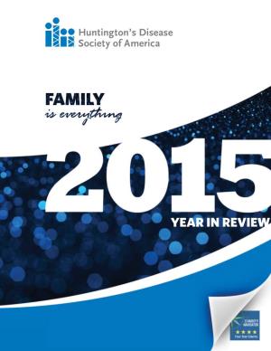 HDSA Releases 2015 Year in Review