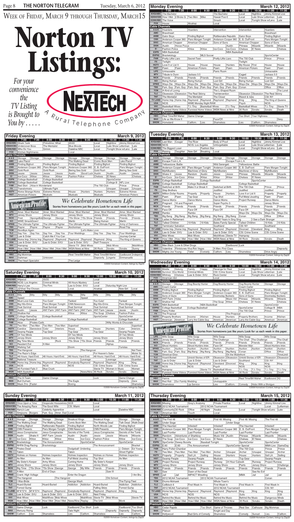 08 3-6-12 TV Guide.Indd