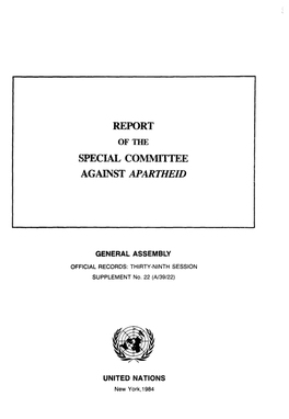 Report Special Committee