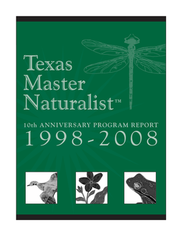 Texas Master Naturalist Still Marching On.”
