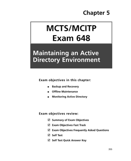 The Real MCTS MCITP Exam 70-648 Prep