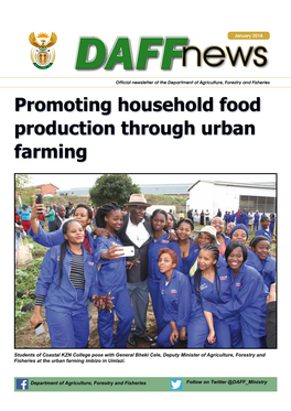 Promoting Household Food Production Through Urban Farming
