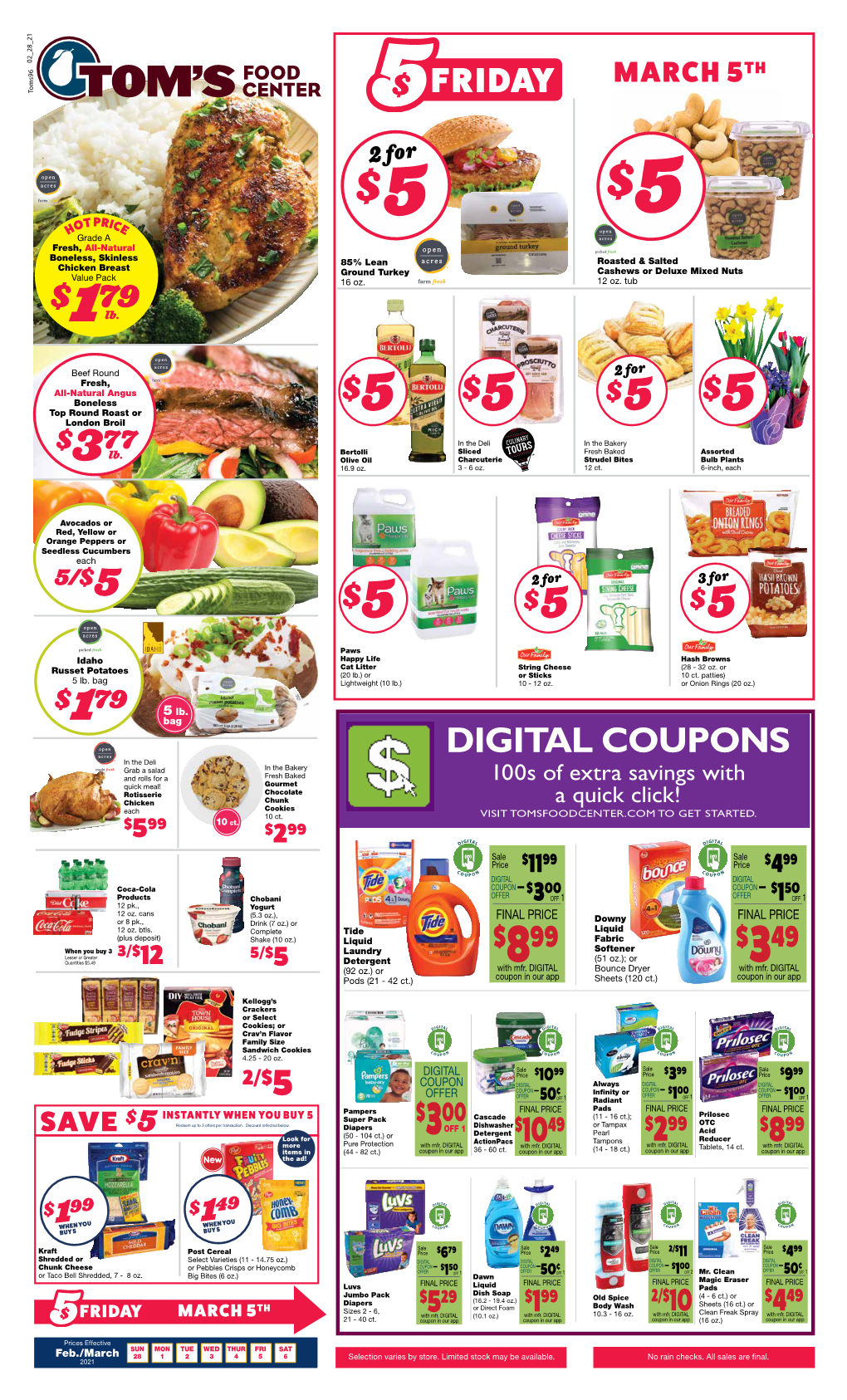 Digital COUPONS