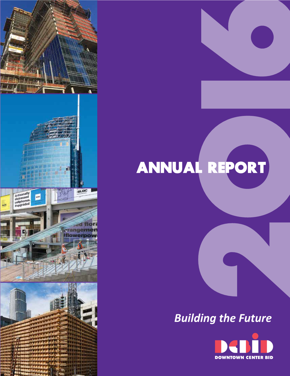 ANNUAL REPORT 2OI6 Building the Future
