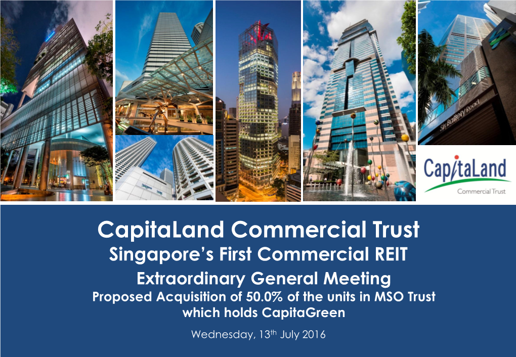 Capitaland Commercial Trust