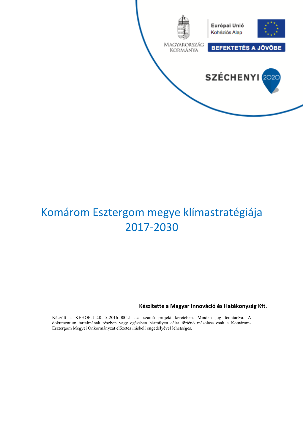 Komárom-Esztergom Megyei Klímastratégia