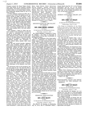 CONGRESSIONAL RECORD— Extensions of Remarks E1203 HON