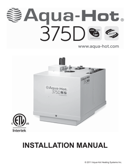 AHE-375-D03 Installation Manual LTE-907-722 Rev B