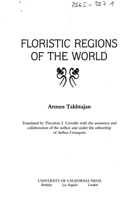 Floristic Regions of the World