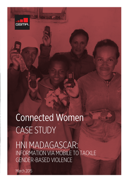 Hni Madagascar: Information Via Mobile to Tackle Gender-Based Violence