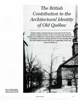 Architectural Identity of Old Quebec