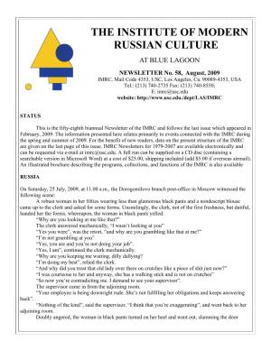 The Institute of Modern Russian Culture