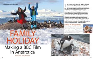 Making a BBC Film in Antarctica by Skip Novak, Great Lakes Station 78 79 Christmas Tree from Puerto Williams