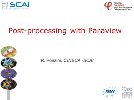 Post-Processing with Paraview