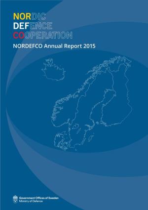 NORDEFCO Annual Report 2015