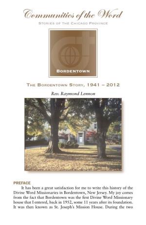 The Bordentown Story, 1941 – 2012 Rev