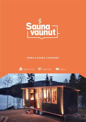Mobile Sauna Caravans
