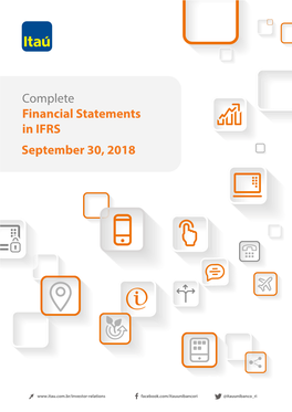 Complete Financial Statements in IFRS September 30, 2018