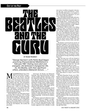 USA Today Magazine: "The Beatles and the Guru"