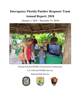 Interagency Florida Panther Response Team Annual Report: 2018