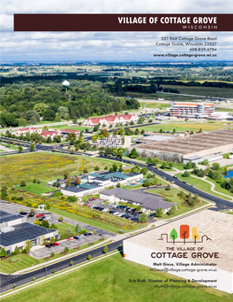 Village of Cottage Grove Economic Development Guide