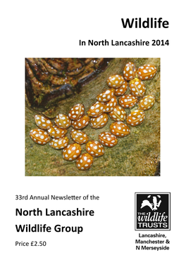 Wildlife in North Lancashire 2014